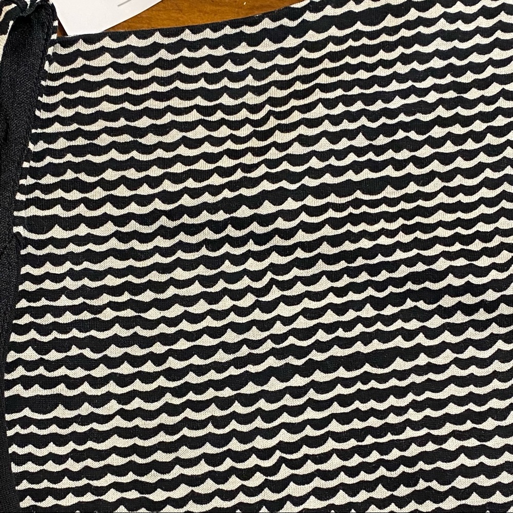 LOFT Black & Off White Tweed Sleeveless Shift Dress 
Size S - Picture 7 of 9